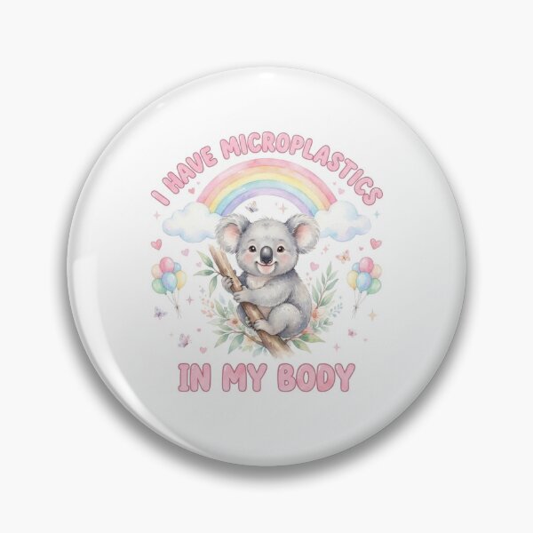 Item preview, Koala I have microplastics in my body microplastic funny gag adult humor novelty meme memes pet christmas birthday designed and sold by CheeseBlueprint.