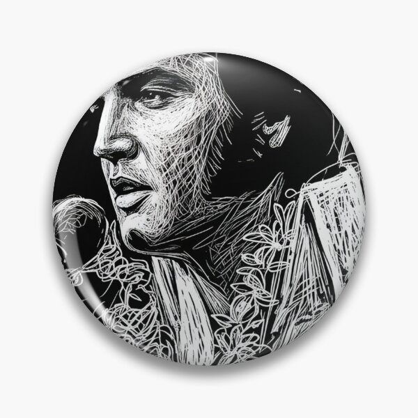 Artikelvorschau, Elvis Presley Scribel Art entworfen und verkauft von Zamziri.