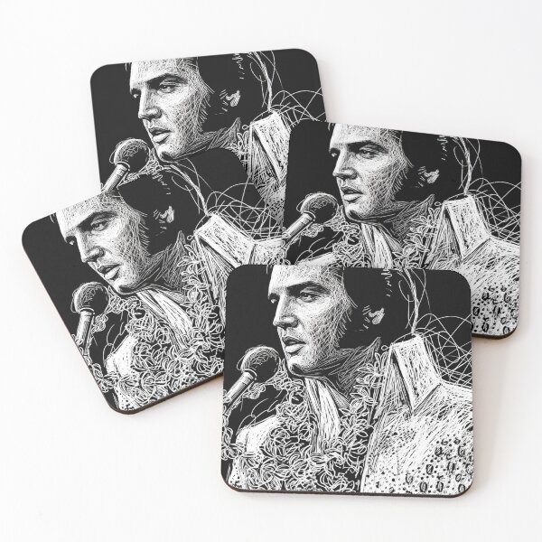 Item preview, Elvis presley scribel art designed and sold by Zamziri.