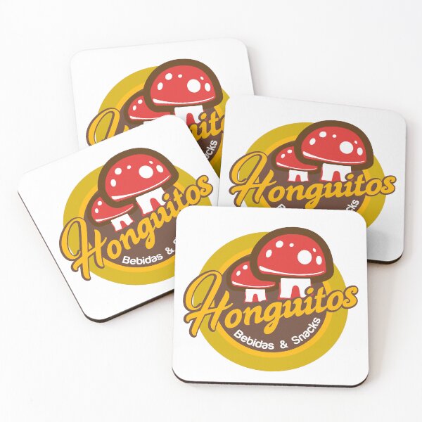 Item preview, Honguitos Bebidas and Snacks Red Mushroom Logo designed and sold by jrodriguep.