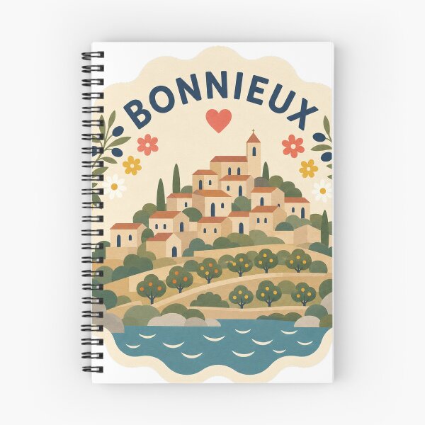 Item preview, Bonnieux France Travel Souvenir Modern Folk Art designed and sold by VisualArtsOasis.