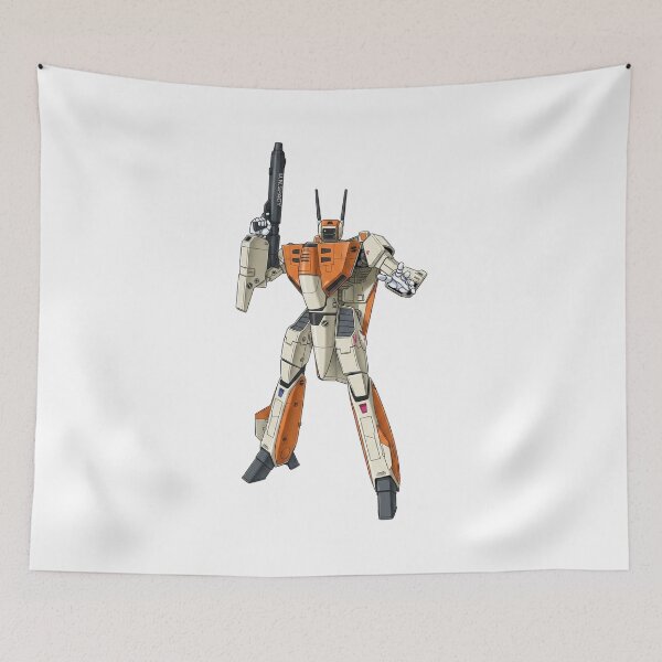 Item preview, VF-1D Valkyrie - Robotech - Retro Mecha Art designed and sold by 3DJIN.