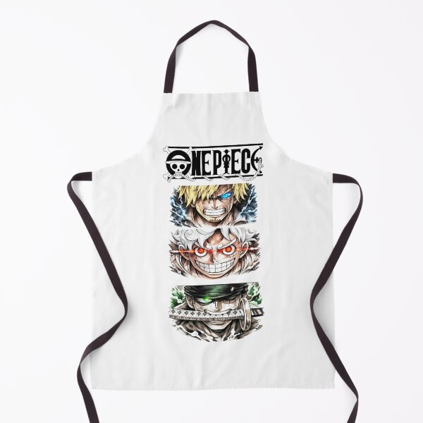 Item preview, One Piece Monster Trio Luffy Zoro Sanji Anime Art designed and sold by FreakToons.
