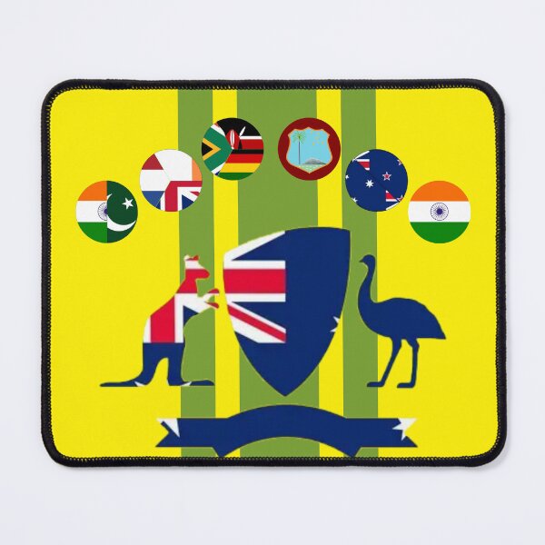 Item preview, Australia Men's Cricket 6x World Champions - Host Nations Crest (1987-2023) designed and sold by p-Phictures4.
