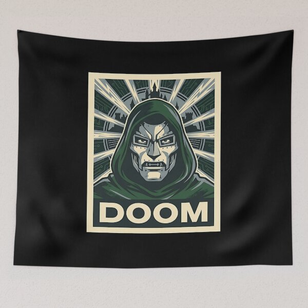 Item preview, Dr. Doom Hope Style Retro Poster Art designed and sold by korymorsevv.