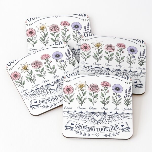 Item preview, Our Family Garden Growing Together Flower Gardening designed and sold by TeeVerse27.