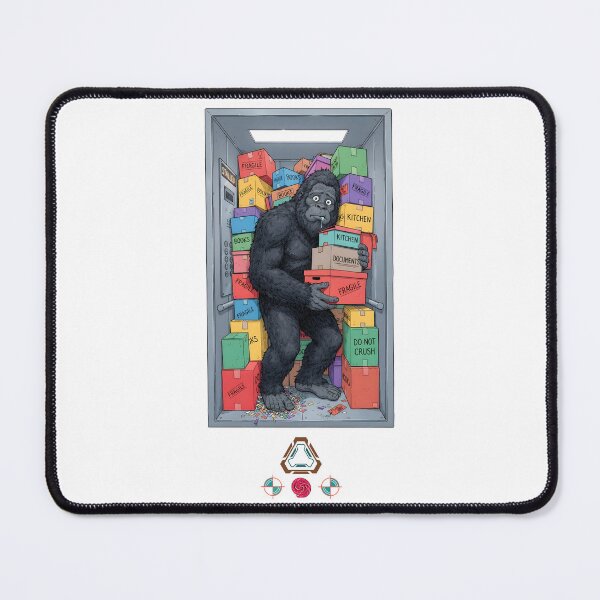 Item preview, Bigfoot's Moving Day Meltdown - Trapped in the Elevator designed and sold by Whimsy Trail Co.