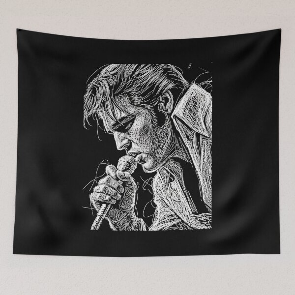 Aperçu de l'œuvre Elvis Presley scribel art créée et vendue par Zamziri.