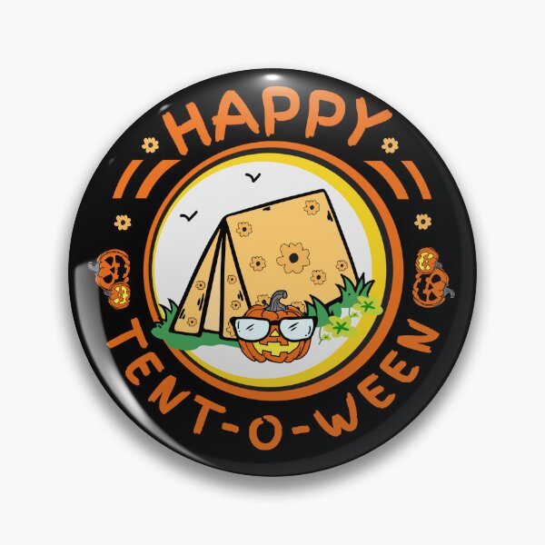 Item preview, Happy Halloween tent camp designed and sold by vibeno1.