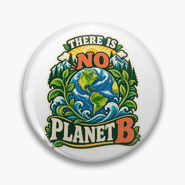 Item preview, There Is No Planet B – Retro Earth Day Climate Action designed and sold by Travelslightly.
