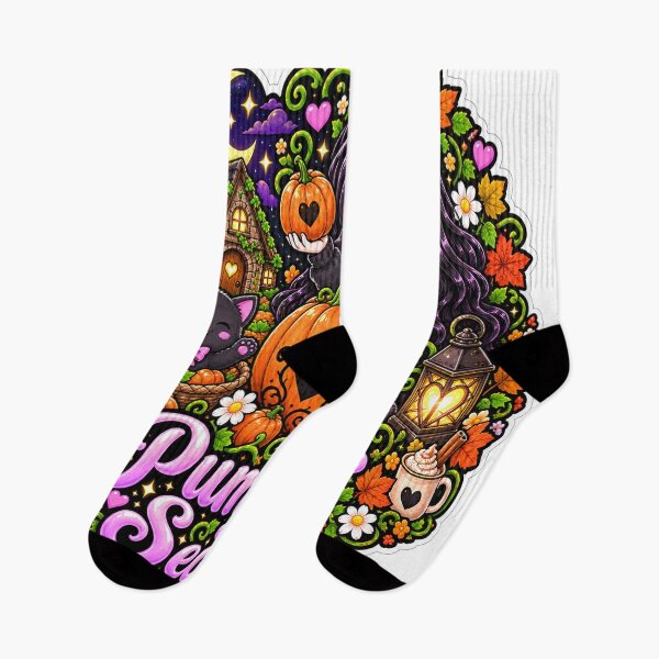 Item preview, Pumpkin Season Goth Girl Sticker designed and sold by AnnekeJordaan.