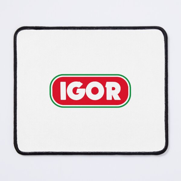 Item preview, Igor Bold Red Oval Brand Logo designed and sold by jrodriguep.