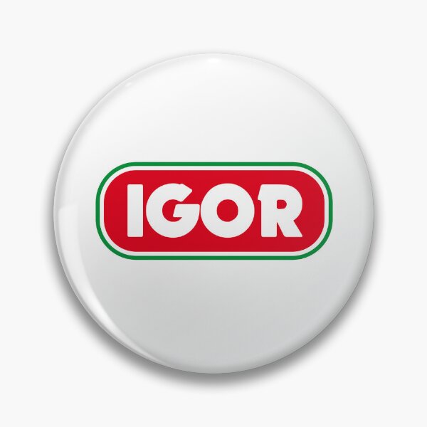 Item preview, Igor Bold Red Oval Brand Logo designed and sold by jrodriguep.