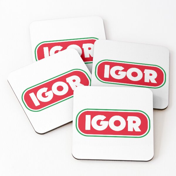 Item preview, Logotipo ovalado rojo de la marca Igor Bold designed and sold by jrodriguep.