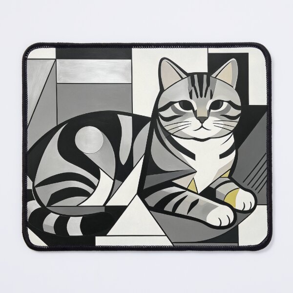 Item preview, cubist animal artwork designed and sold by forget45studio.