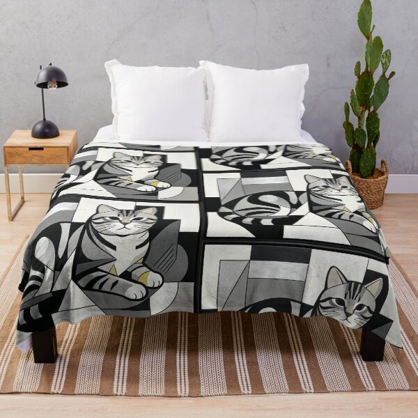 Item preview, cubist animal artwork designed and sold by forget45studio.