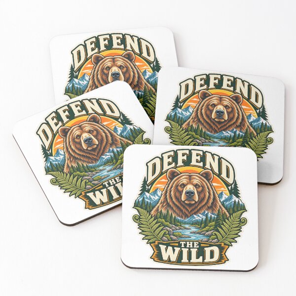 Item preview, Defend the Wild – Vintage Animal Conservation designed and sold by Travelslightly.
