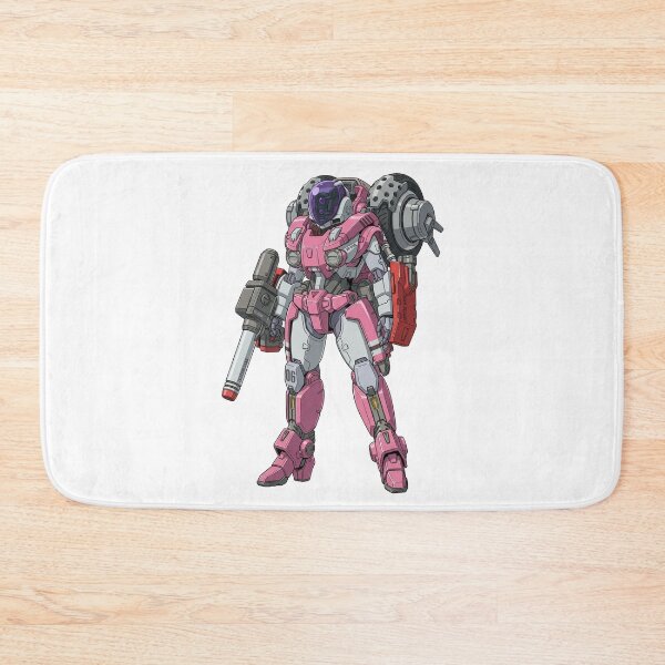 Item preview, Mospeada VF-038L Fuke Type Bartley - Robotech - Retro Mecha Art designed and sold by 3DJIN.