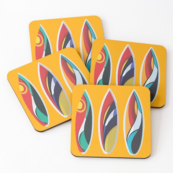 Item preview, Colorful Retro Surfboard Collection designed and sold by Johnnies.