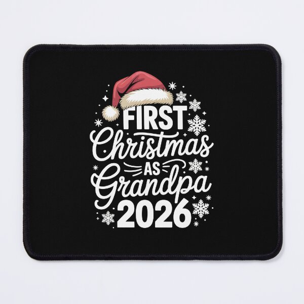 Item preview, FIRST Christmas AS Grandpa 2026 designed and sold by jkrphoto.