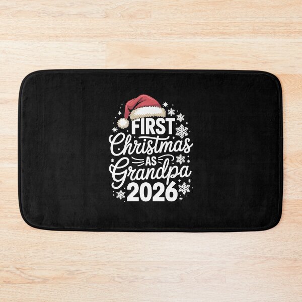 Item preview, FIRST Christmas AS Grandpa 2026 designed and sold by jkrphoto.