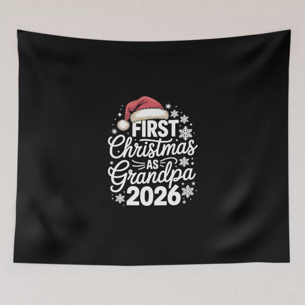 Item preview, FIRST Christmas AS Grandpa 2026 designed and sold by jkrphoto.