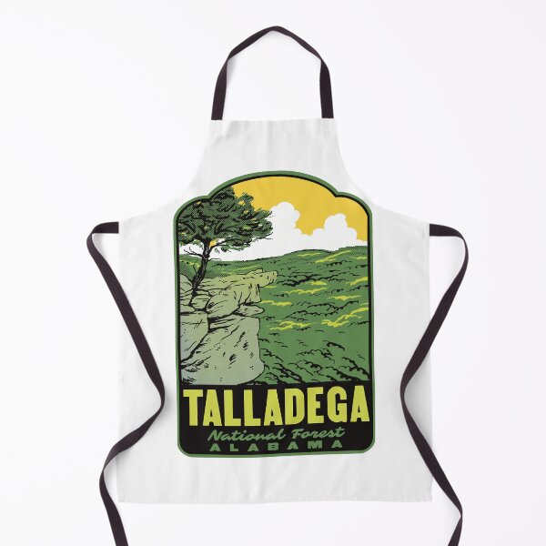 Artikelvorschau, Talladega National Forest McDill Point Retro-Reisekunst entworfen und verkauft von HalpinDesign.