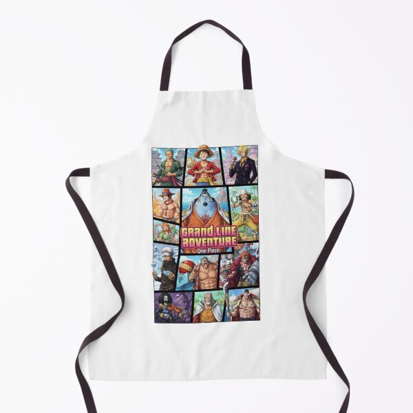 Item preview, One Piece Grand Line Adventure GTA Style Poster Anime Art designed and sold by FreakToons.
