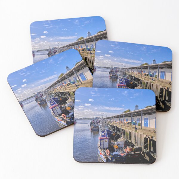 Item preview, The Fish Quay at North Shields on a bright spring morning designed and sold by Violaman.
