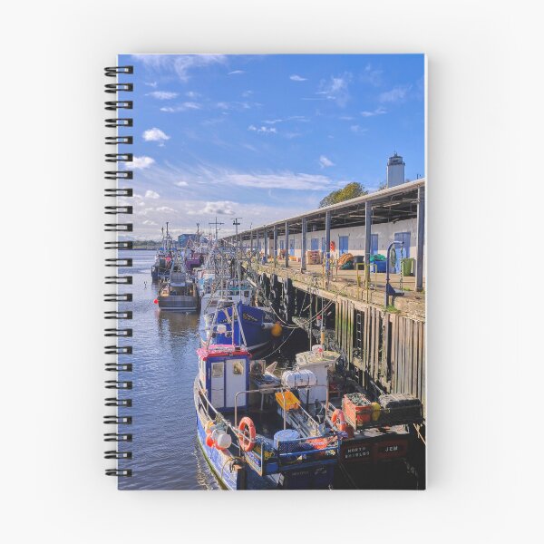Item preview, The Fish Quay at North Shields on a bright spring morning designed and sold by Violaman.