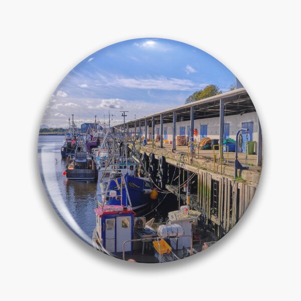Item preview, The Fish Quay at North Shields on a bright spring morning designed and sold by Violaman.