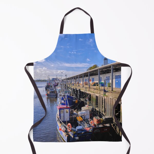 Item preview, The Fish Quay at North Shields on a bright spring morning designed and sold by Violaman.