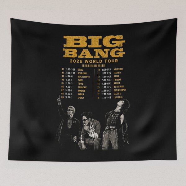 Item preview, BIGBANG World Tour, Kpop Concert designed and sold by HoneyMonday.