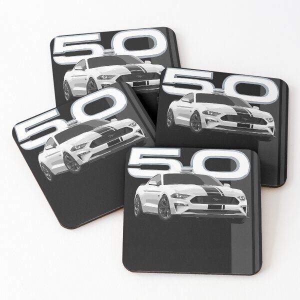 Item preview, Mustang Gt V8 White designed and sold by AHMEDAMIN123.