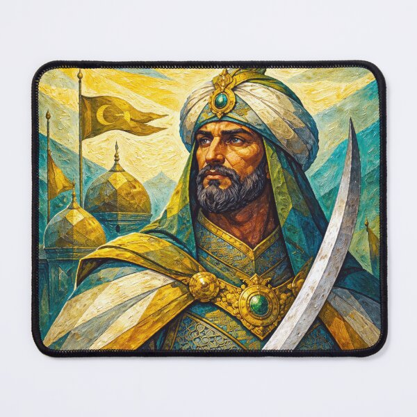 Item preview, Saladin – The Sultan’s Legacy Painting designed and sold by GalleryKauffeld.
