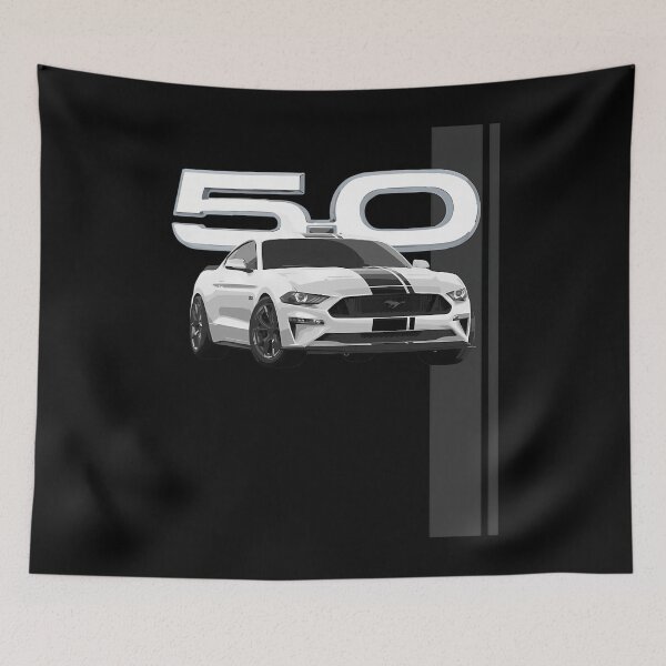 Item preview, Mustang Gt V8 White designed and sold by AHMEDAMIN123.