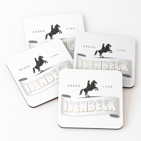 Item preview, Isenbeck Vintage Beer White Banner Crest designed and sold by jrodriguep.