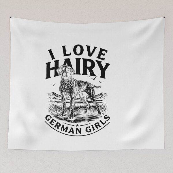 Item preview,      i love hairy german girls designed and sold by beoldfashioned.