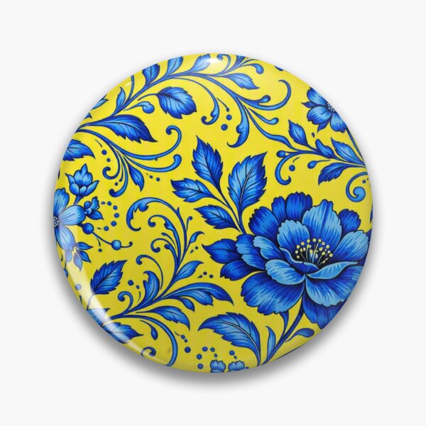Item preview, Blue Floral Glow designed and sold by Sigtrix.