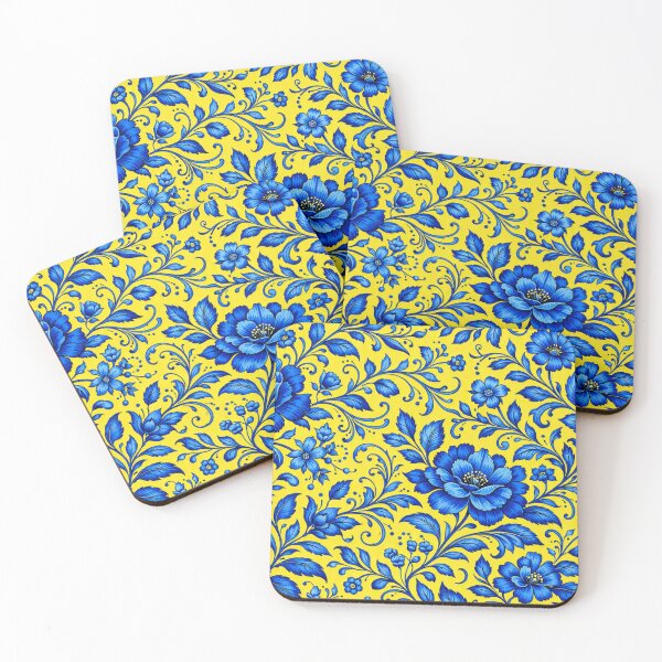 Item preview, Blue Floral Glow designed and sold by Sigtrix.