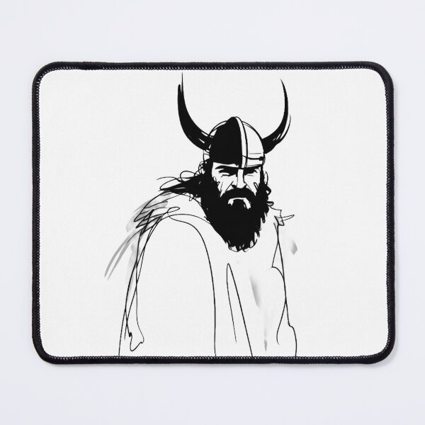 Item preview, Viking — Monochrome Minimalism designed and sold by ErgTime.