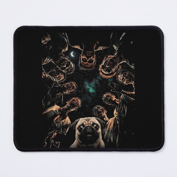 Item preview, Halloween Pug Zombie Moon Spooky Night designed and sold by d247.