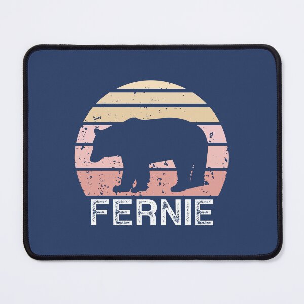 Item preview, Fernie British Columbia Retro Bear designed and sold by Esskay Designs.