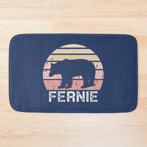 Item preview, Fernie British Columbia Retro Bear designed and sold by Esskay Designs.