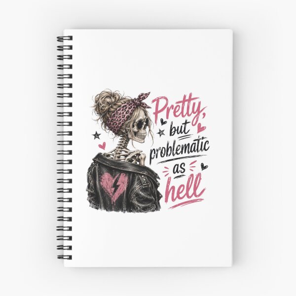 Item preview, Pretty But Problematic As Hell Skeleton designed and sold by roartusa.