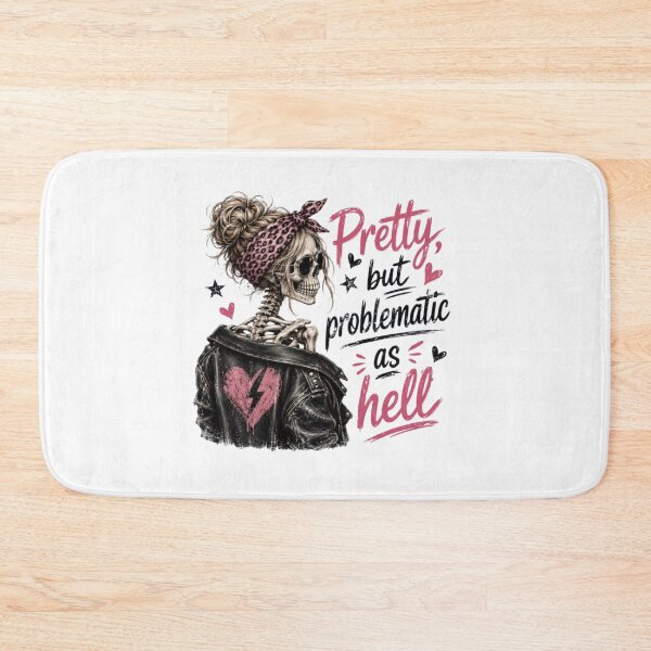 Item preview, Pretty But Problematic As Hell Skeleton designed and sold by roartusa.
