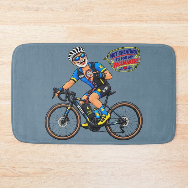 Item preview, Funny Cyclist E-Bike Cycling Humor designed and sold by BROHLine Studio.