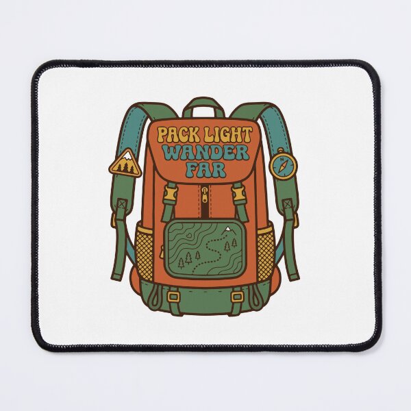 Item preview, Pack Light Wander Far designed and sold by AliveStyle.