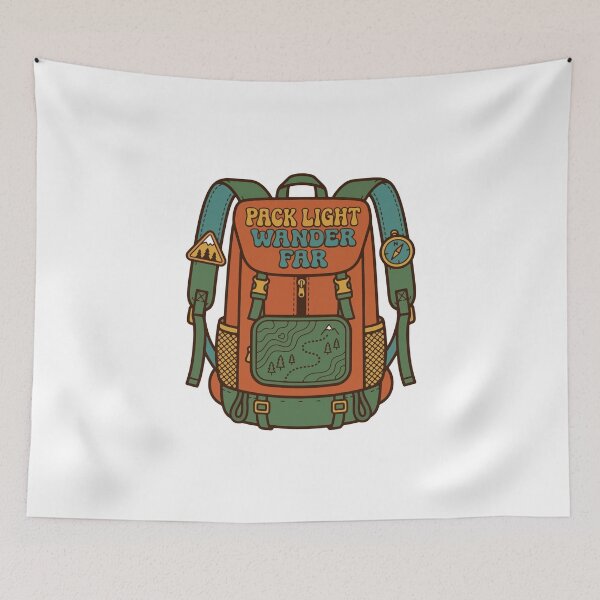 Item preview, Pack Light Wander Far designed and sold by AliveStyle.