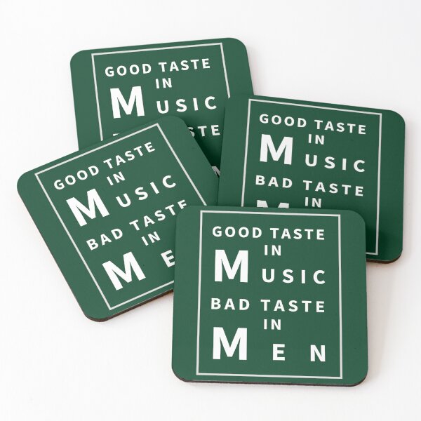 Item preview,  Good Taste In Music Bad Taste In Men designed and sold by CorbinEliase.